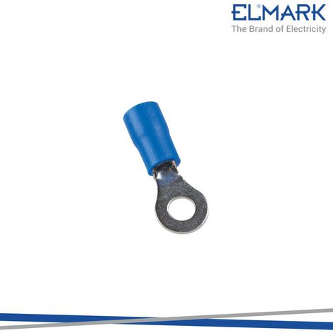 TERMINALI CAVI ISOLATI RVL 2-4/BLU 100PCS