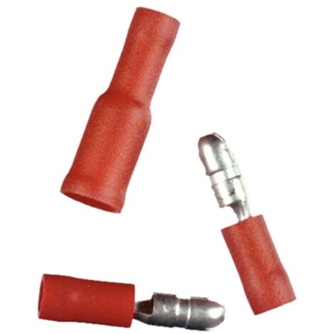 Terminali Tondi Capicorda Rotondi Connettori Elettrici 0,5 1,0 mm 10 Pz