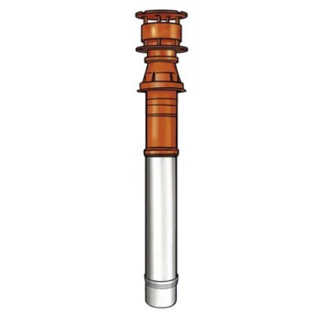 TERMIN.VERT.NOIR 80/125 184100 FUEL UBBINK 184100