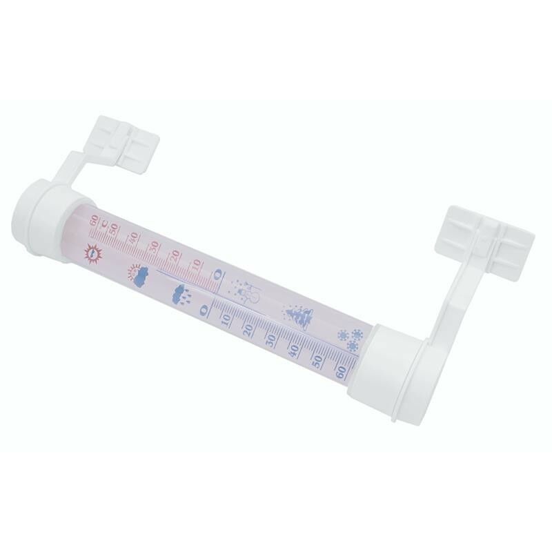 

Termómetro de transmisión de vidrio PVC 27cm Termómetro detrás del tubo medio de la ventana de PVC 27 cm