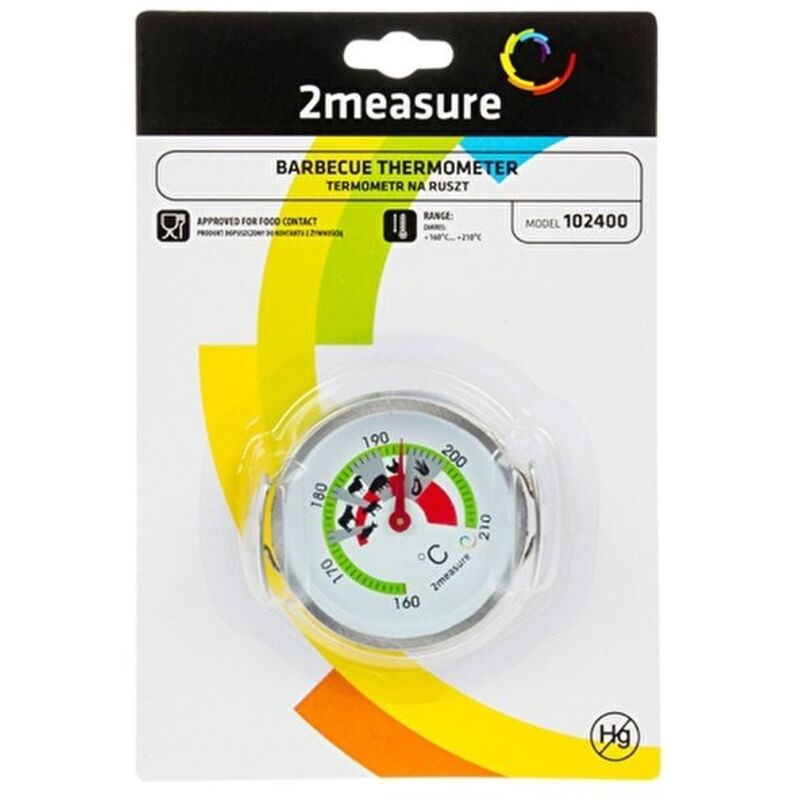 Term贸metro para parrilla 160-210掳C