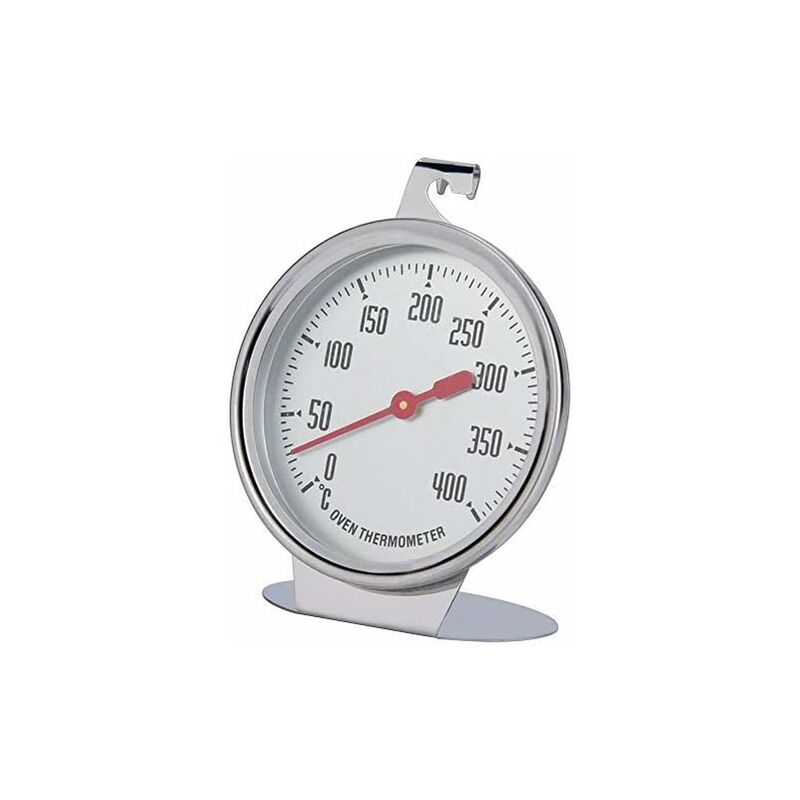 

Abcrital - Termómetros para horno Indicador de temperatura Termómetro de lectura instantánea Sonda de acero inoxidable Dial de retención Elevado