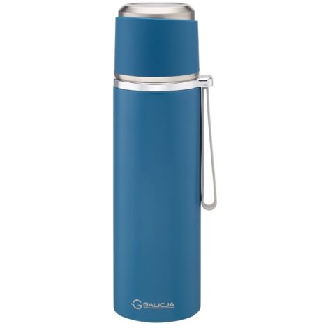 Termo Astrid de acero inoxidable de 460 ml, doble pared azul