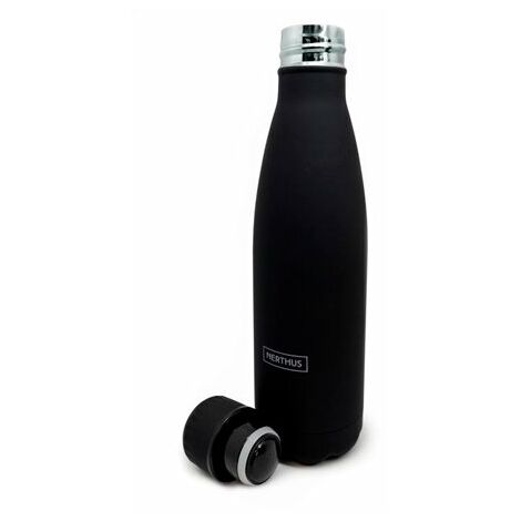 TERMO DOBLE PARED 500ML NEGRO MATE