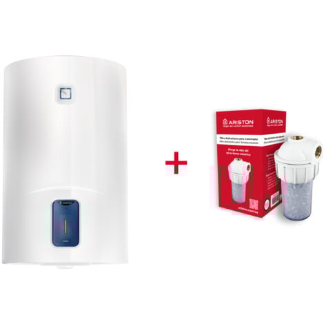 Termo eléctrico, Ariston, Lydos R 80 litros + Filtro Antical, Vertical