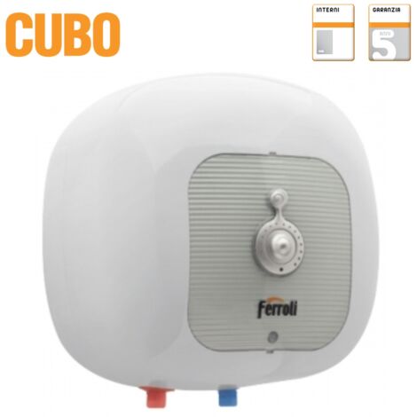termo eléctrico ferroli cubo sg 15 s (bajo fregadero) 15 litros nuevo
