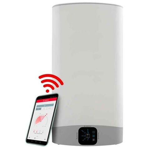 ARISTON GROUP eléctrico, Ariston, Velis Wifi 100 litros, Vertical u Horizontal, Clase Energetica B