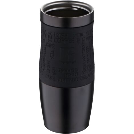 TERMO MUG 400 ML. A.INOX. NEGRO -