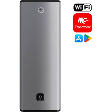 Termo Silver Connect 100 Litros rectangular Horizontal y Vertical
