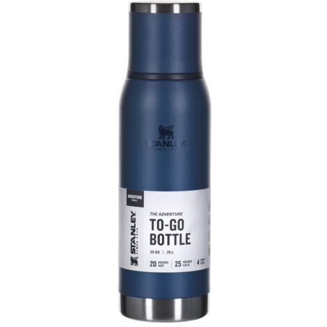 Termo Stanley Adventure Abyss de 0,75 L - Mantiene el calor hasta 20 horas, compacto.