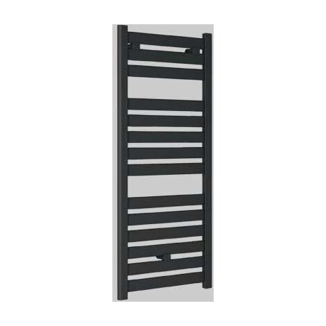 TERMOARREDO CAPRI DRITTO NERO OPACO RAL 9005  H.1420x500 Int.450     LAZZARINI