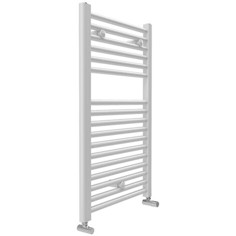 Termoarredo scalda salviette mod. san remo bianco diritto - h 803 l 500 mm
