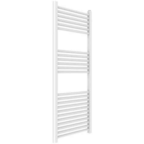 Termoarredo Scaldasalviette in Acciaio Ideal Clima Slim Bianco 1150x500 - 581250