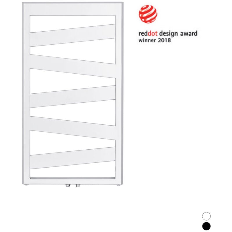 Termoarredo Zehnder ribbon h. 965 bianco largh. cm 50