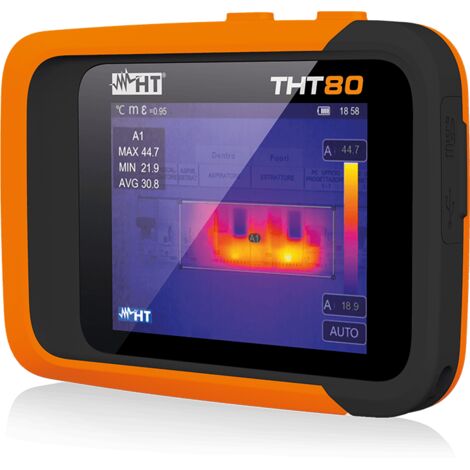 Termocamera compatta 120x90 pixel IR Display touch THT80 HT HN000080