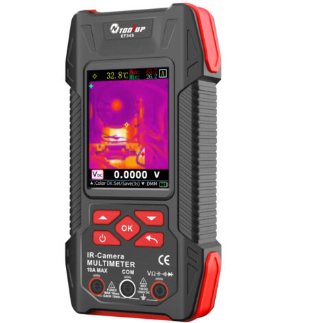 Termocamera da 3,2 pollici (-20550℃) e multimetro digitale a 60.000 conteggi, strumento di manutenzione dei circuiti con misurazione precisa