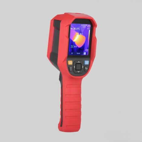 Termocamera professionale portatile a infrarossi, dispositivo di imaging termico di precisione con schermo LCD TFT da 2,8 pollici, intervallo di temperatura da 5 a 1022 °F.