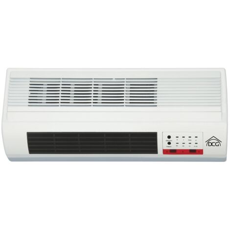 Termoconvettore a parete 2 velocita' timer e telecomando tcm55 dcg