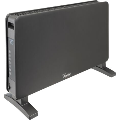termoconvettore bimar "hc 514" con wifi nero 2000 w
