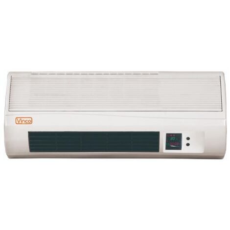 Termoconvettore da parete 2000watt tcwh20d vinco 70328