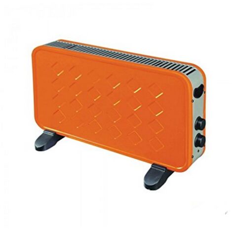 TERMOCONVETTORE NIKLAS BISCOTTO ARANCIONE 2000W - 60x10x35 CM