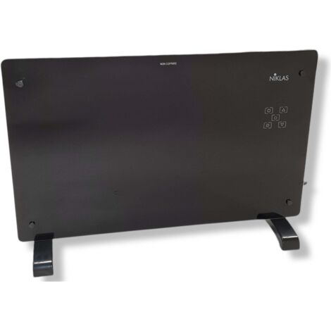 TERMOCONVETTORE NIKLAS TERMOVETRO 2000W 82x12xH52 cm