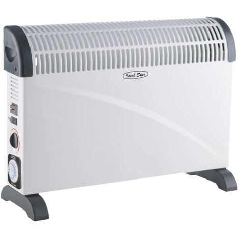 termoconvettore ventilato & timer 750/1250/2000 watt