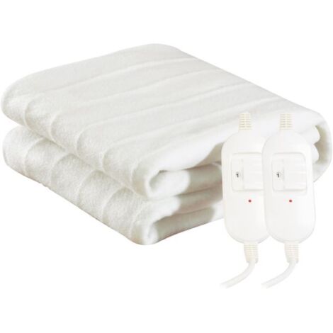 Termocoperta matrimoniale 160x140cm 2x60W – Bianca