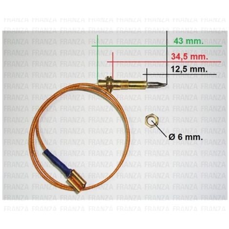 TERMOCOPPIA GAS FUOCHI PIANO COTTURA INDESIT STAR FRANKE ARISTON 74280