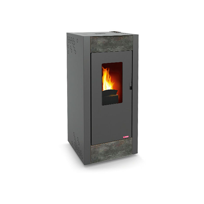 

Lasian - Termoestufa de Pellet Onix evo 18 kw oxido negro