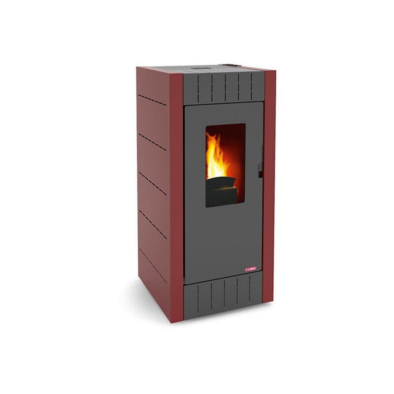 

Termoestufa de Pellet Sigma evo 18 kw rojo corinto - Lasian