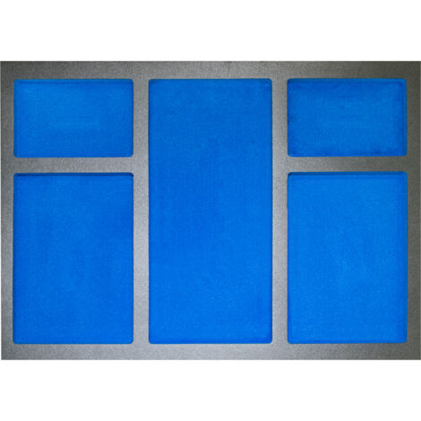 Termoformato morbido porta minuteria 3/3 - 564 x 405 x 33 mm Fervi tm01/120