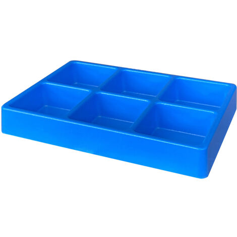 Termoformato separatore ARR-VAS-6S porta minuteria 6 scomparti per cassetti - compatibile con arredo officina ARR-OFF