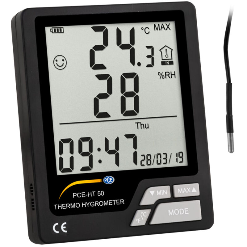 

Pce Instruments - Termohigrómetro para interiores PCE-HT 50