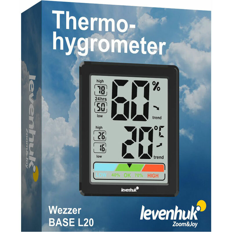 Image of Levenhuk - Termoigrometro Wezzer base L20
