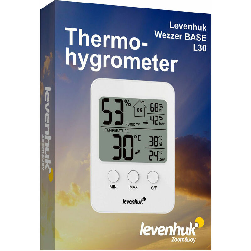 Image of Levenhuk - Termoigrometro Wezzer base L30 (bianco)