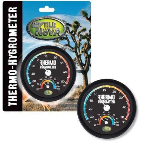 Termoigrometro Reptile Nova - Termoigrometro Termometro e Igrometro 2in1
