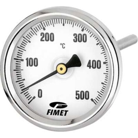 Termometri per canna fumaria 0 - 500°c posteriore stelo 150 mm  Watts industries