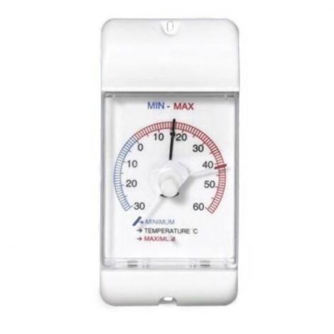 TERMOMETRI TERMOMETRO MIN/MAX DA PARETE CM.15,5X7,5