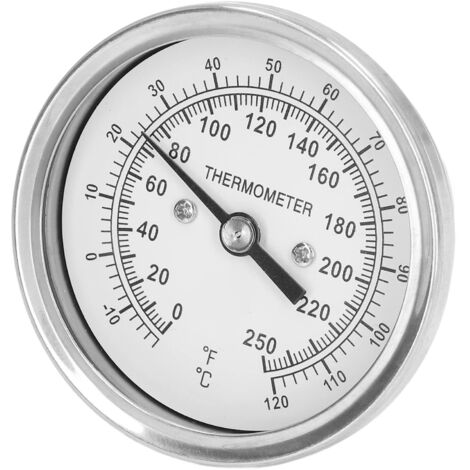 Termometro, -18-120 ℃ Termometro a doppia scala innocuo per uso esterno