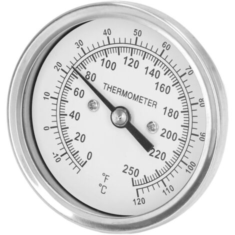 Termometro, -18-120 ℃ Termometro a doppia scala innocuo per uso esterno