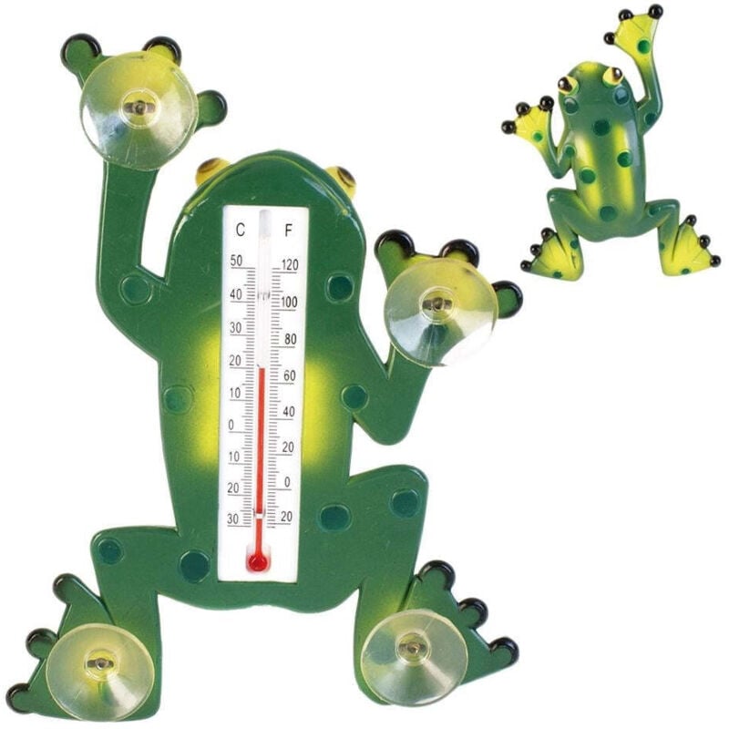 Image of Termometro a finestra Frog da -30°C a +50°C, Ventose