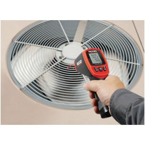 Termometro a infrarossi micro IR-200 da -50 a 1200 gradi C ± 1 gradi C 1x9V blocco RIDGID