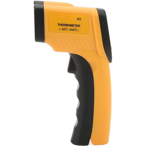 Termometro a infrarossi Termometro a pistola digitale senza contatto portatile con display LCD