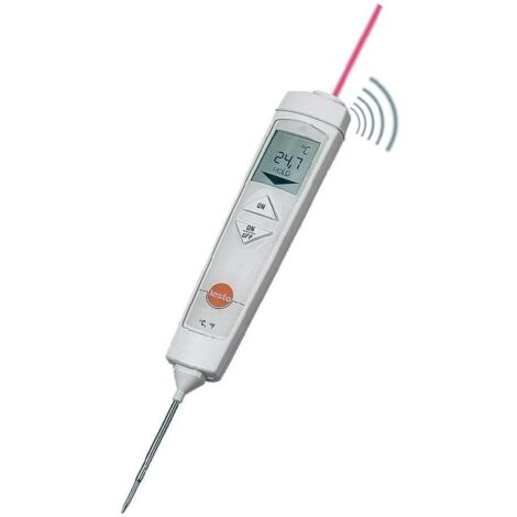 Termometro a infrarossi Testo 826-T4 nero precisione HACCP