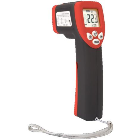 Termometro a infrarossi TV 323 da -50 a 550 gradi C ± 2 gradi C 2x tipo AAA TESTBOY