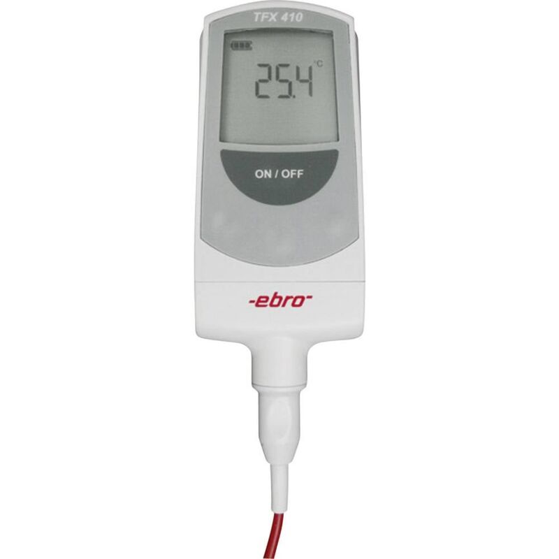 Image of ebro TFX 410 Termometro a penetrazione HACCP Campo di misura temperatura -50 fino a +300 °C Sensore tipo Pt1000 Conform