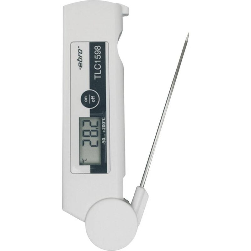 Image of ebro TLC 1598 Termometro a penetrazione HACCP Campo di misura temperatura -50 fino a 200 °C Sensore tipo Pt1000 Conform