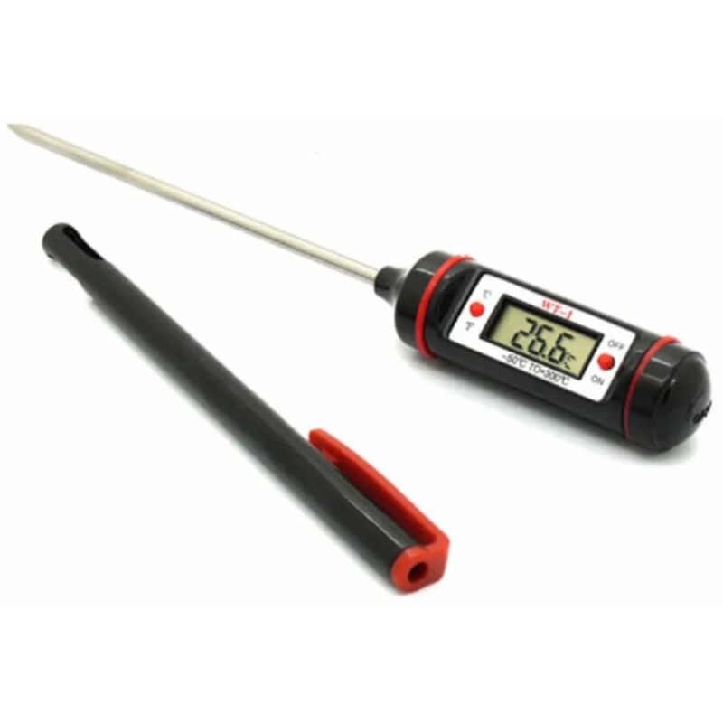 Termometro a siringa da Cucina Digitale Cibi alimentare temperatura 50° 300° gr
