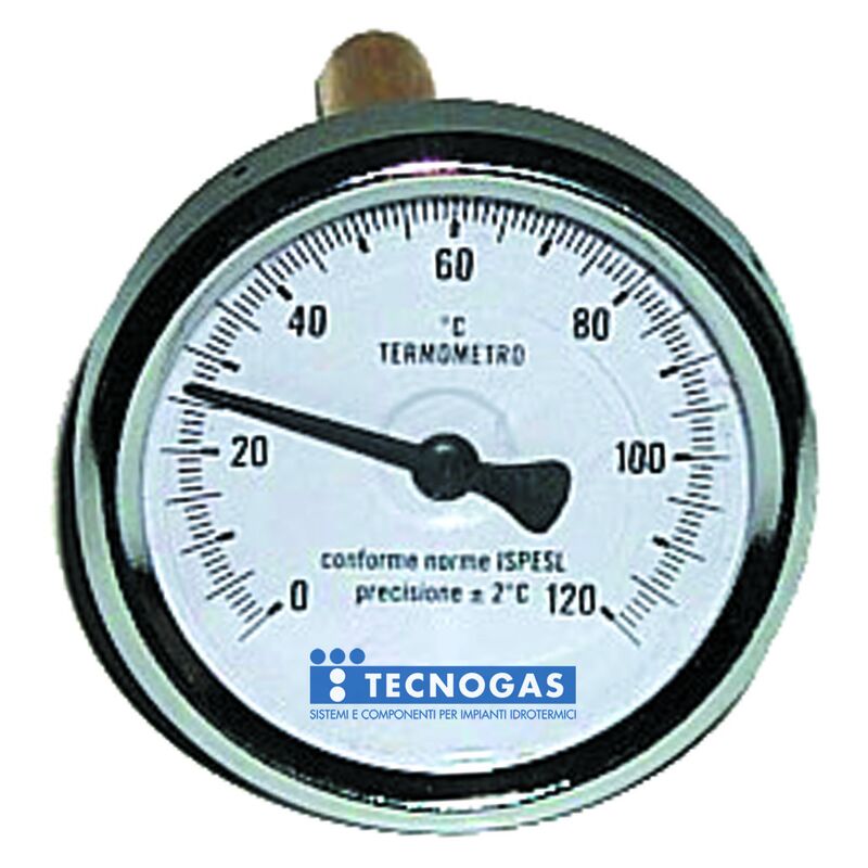 Image of Tecnogas S.r.l. - Termometro bimetallico -30/50 post.d.80 00000R02917